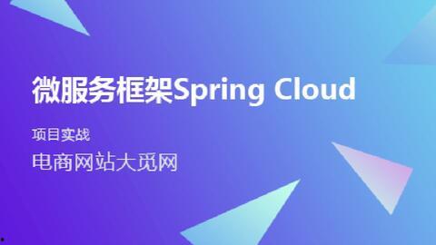 微服务视频教程,视频教程精华概述